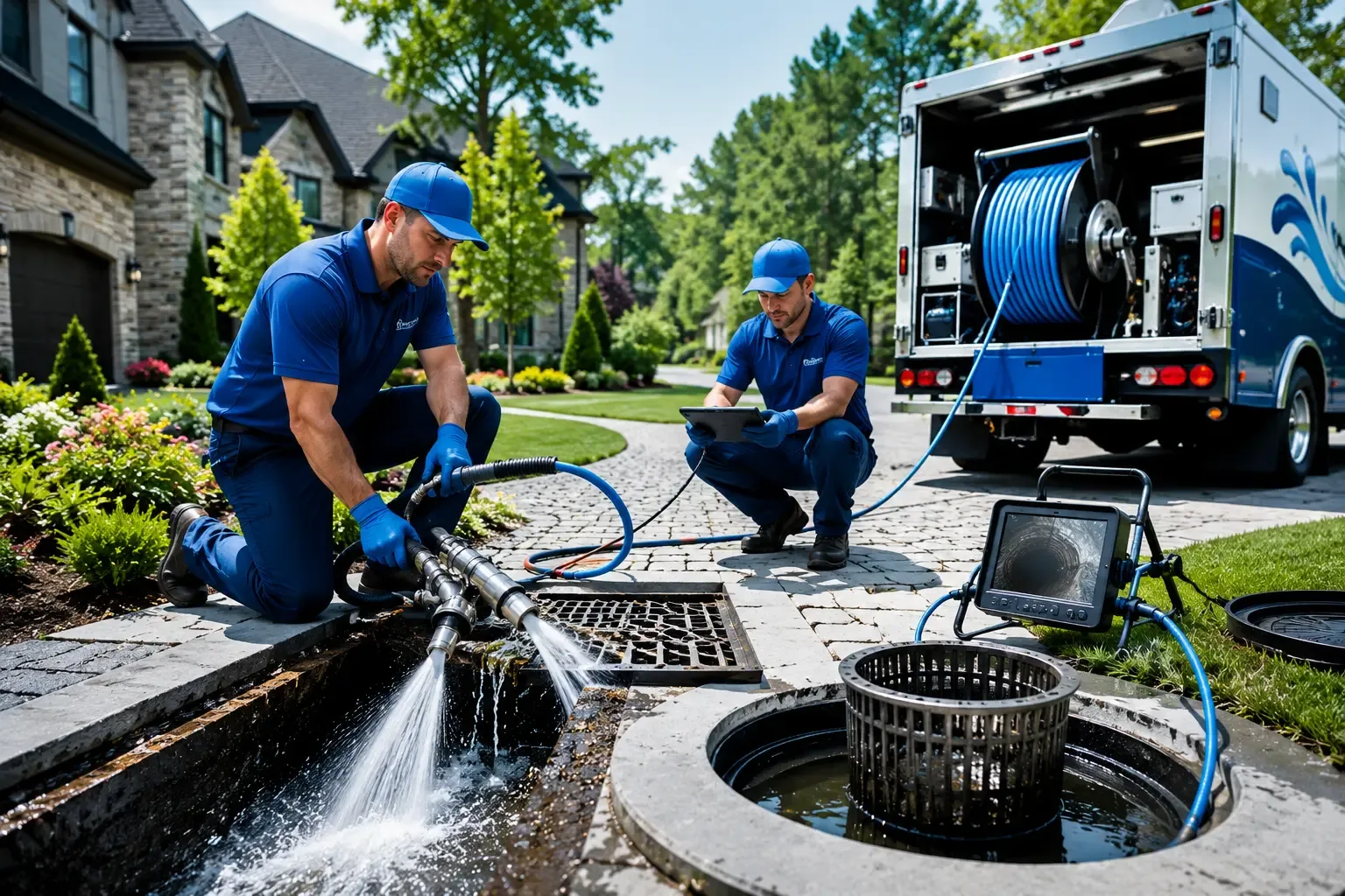 Local outdoor drain cleaning professionals in Purcell, MO